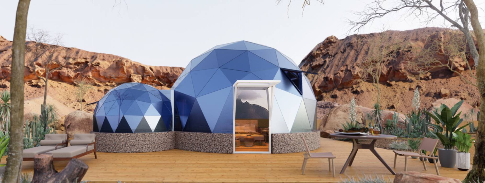 青海球形智能光伏玻璃星空房